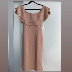 Off shoulder Midi dress